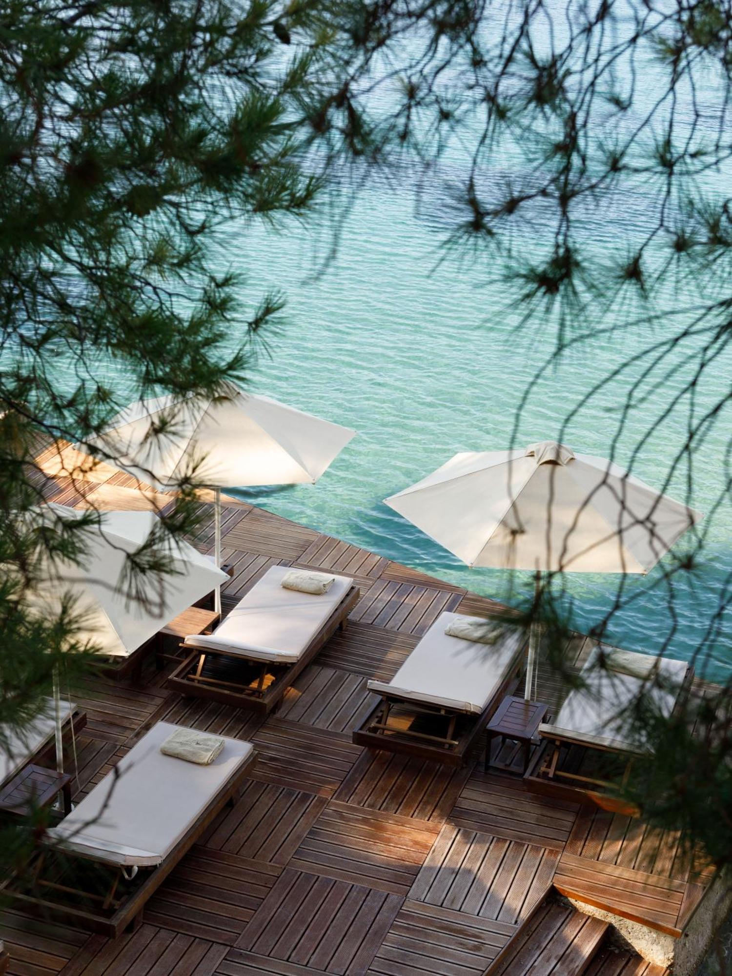 Sirene Blue Luxury Beach Resort Порос Экстерьер фото