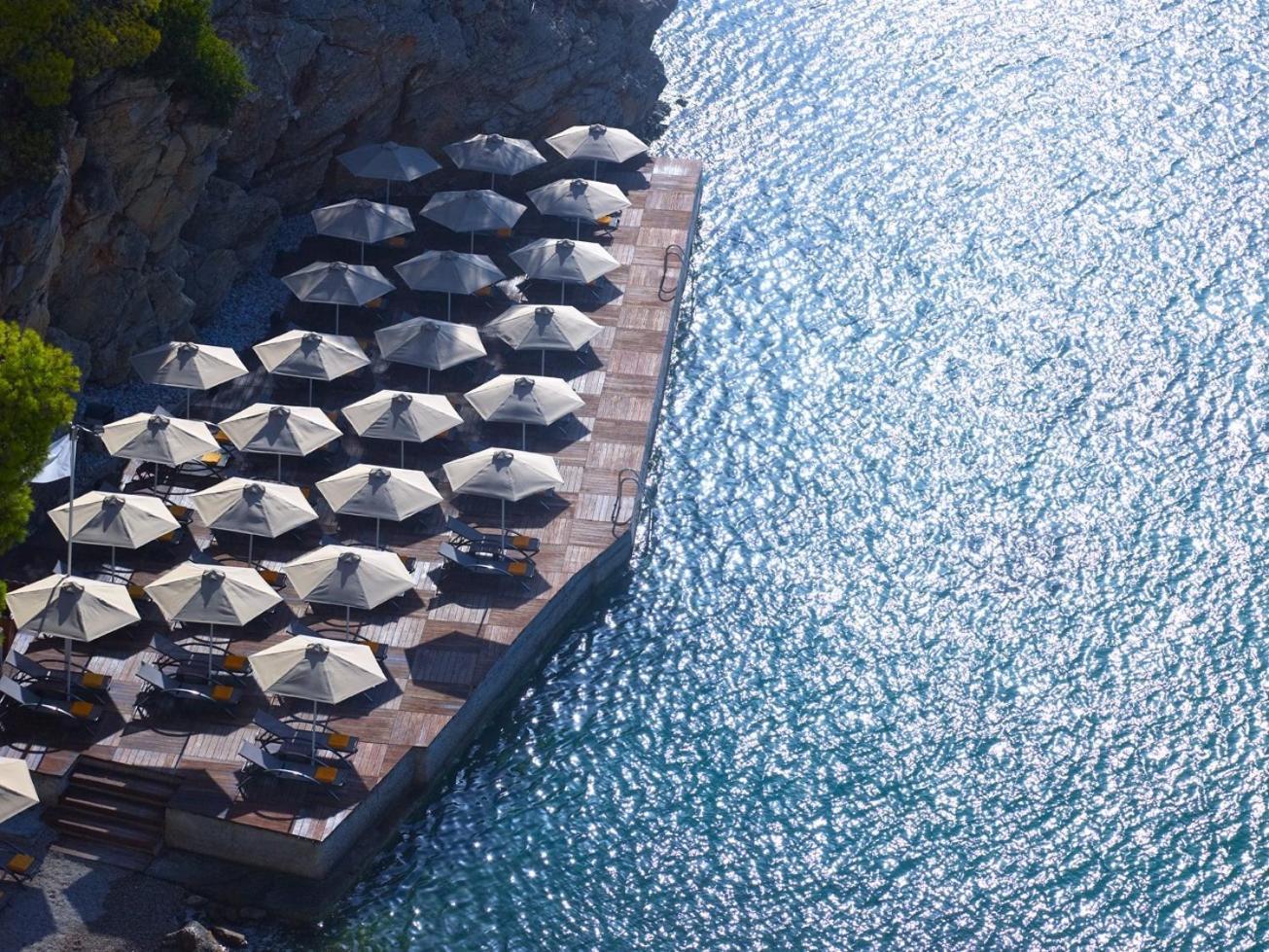 Sirene Blue Luxury Beach Resort Порос Экстерьер фото